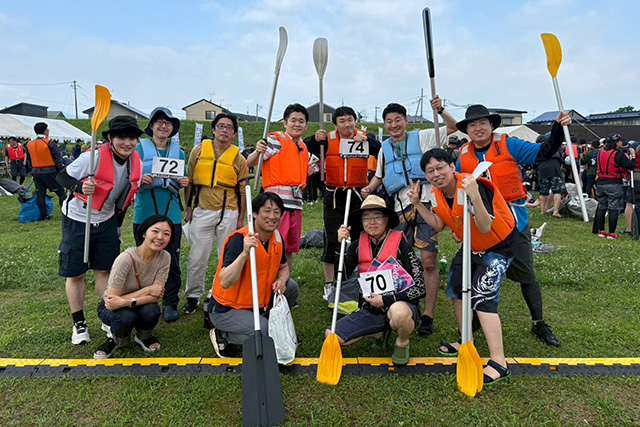 川下り大会2025年度集合写真